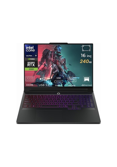 Lenovo Legion Pro 7 16IAX10H 83F5004RTR-K08 Ultra 9 275HX 128 GB 2 TB SSD RTX5080 16" W11H Dizüstü Bilgisayar