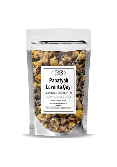 Tos The Organic Spices Papatya - Lavanta Çayı 250 G