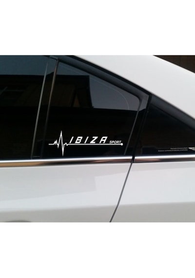 Seat İbiza İçin Uyumlu Aksesuar Yan Cam Oto Sticker 20 7 Cm