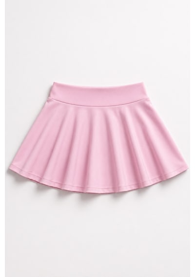 Esila Kids Kız Çocuk Mayo Takım Şort Etekli Alt Ve Üst Pembe