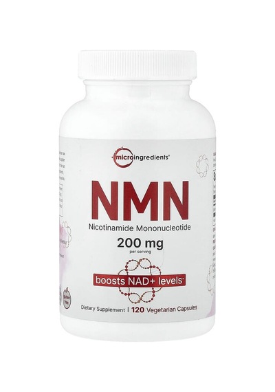 Micro Ingredients, Nmn, 120 Vegetarian Capsules 100 Mg Per Capsule