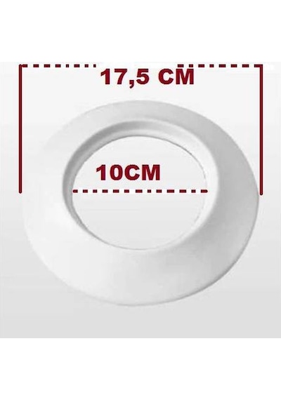 Kombi Borusunun 2 Adet Conta Lastigi 1 Adet Cam Menfez