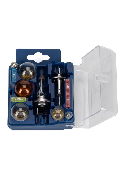 Bosch Yedek Ampul Kiti Maxibox H1 H7 Yedek Ampul Ve Sigorta Seti 12volt
