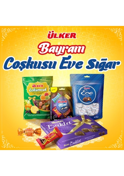 Ülker Bayram Coşkusu Eve Sığar Çikolata & Şeker Paketi