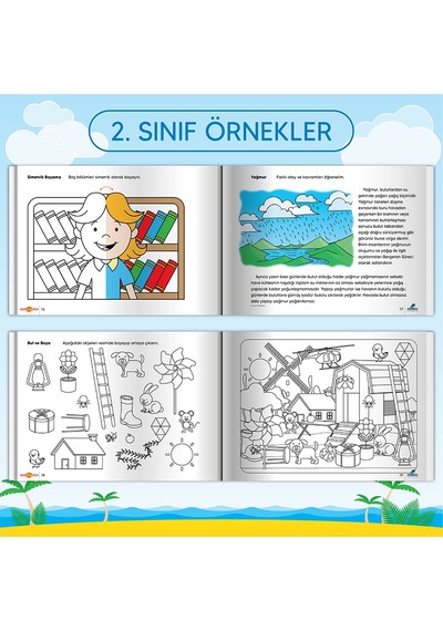 Adeda Tatil Etkinlikleri Kitabı 2. Sınıf