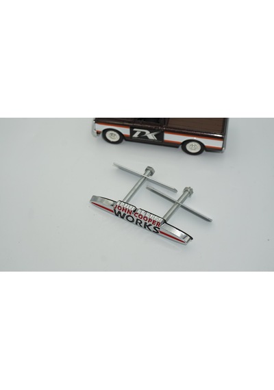 Dk Tuning Mini John Cooper Works Ön Panjur 9cm Metal Logo Arma Bagaj Arma