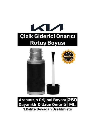 Özel Üretim Suya Dayanıklı Kia Marka Uyumlu Çizik Taş Izi  Onarıcı 250ml Oto Rötuş Boyası