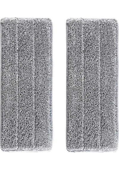 Grimorlife Style Flat Mop Temizlik Kova Paspas Seti Siyah Renk 9 Litre+ 2 Adet Yedek Mop Bezi
