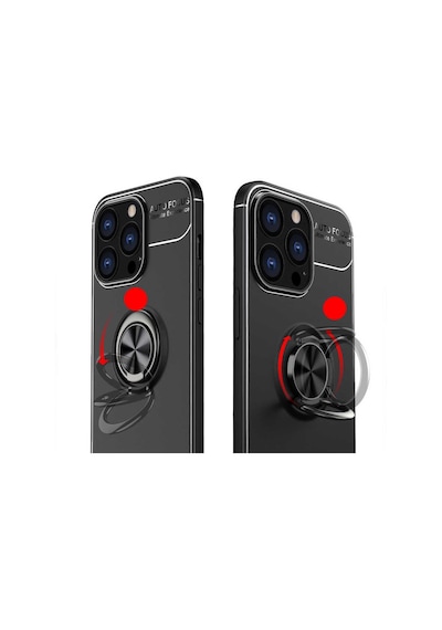 Apple Uyumlu iPhone 13 Pro Uyumlu Zore Ravel Silikon Kılıf-kırmızı Kirmizi -