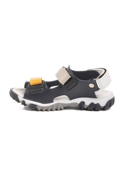 Lacivert Gri Cırtlı Erkek Çocuk Spor Sandalet 173110 P Lacivert - Gri
