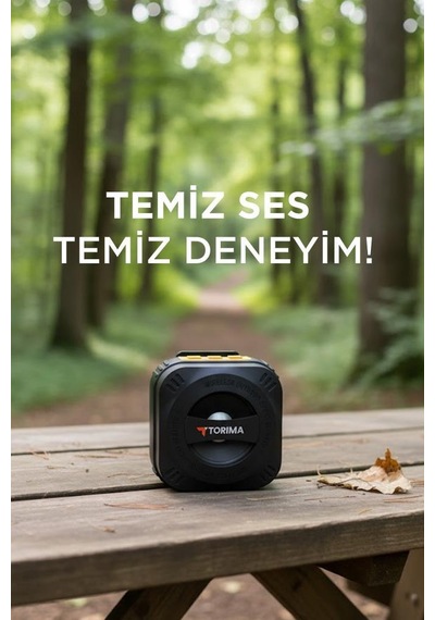 D79 Outdoor 4 W Led Işıklı Taşınabilir Hoparlör