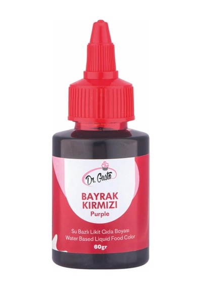 Bayrak Kırmızı Likit Gıda Boyası 60 Gr