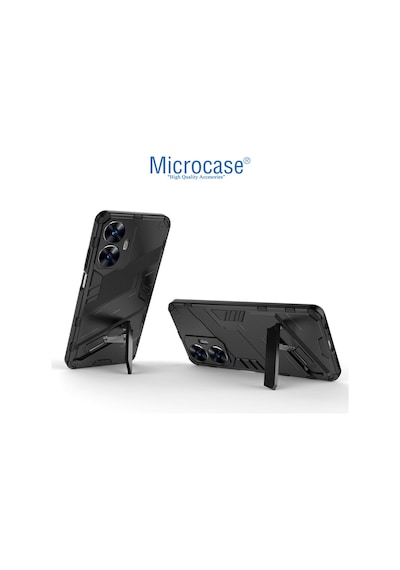 Realme C55 Matrix Serisi Armor Standlı Kılıf - Al3416 Realme C55 Matrix Serisi Armor Standlı Kılıf - Al3416