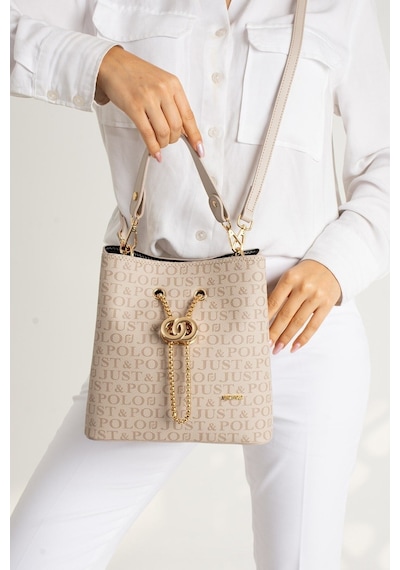 Just Polo Günlük Kombinlere Uygun Kadın Aksesuarlı El Ve Omuz Çantası Taş 53237406