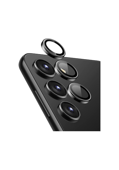 Microsonic Samsung Galaxy Uyumlu S25 Plus Tekli Kamera Lens Koruma Camı