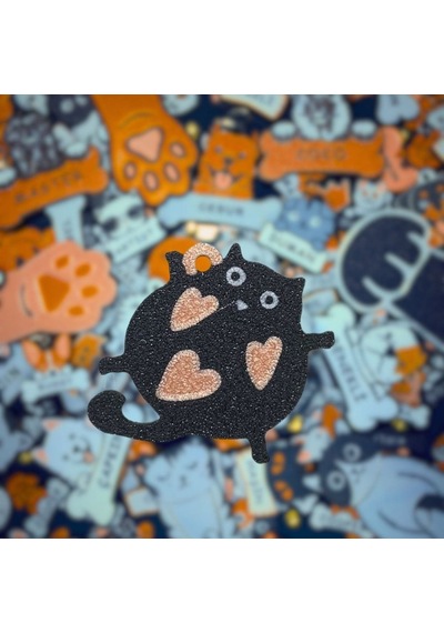 Majo İsimlik Şişman Kedi 36mmx40mm