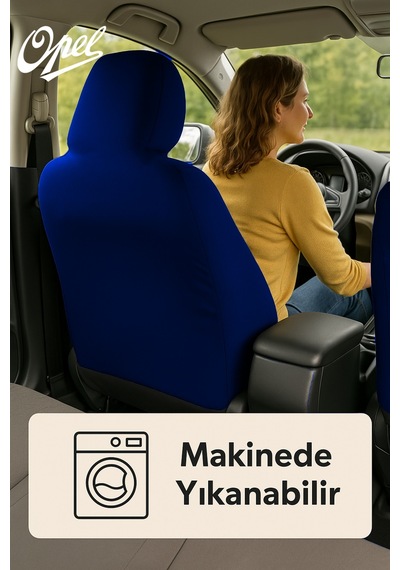 Kusursuz Oturan Opel Combo İle Uyumlu Oto Koltuk Kilifi İle Konforu Dorukta Yasayin Lacivert Lacivert