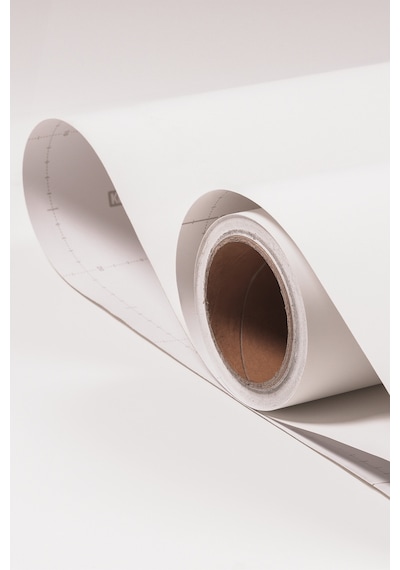 Süper Mat Beyaz Yapışkanlı Kaplama Folyo 120 Cm Lamine Seri Mobilya, Duvar, Kapı İçin - Sm937 120 X 400 Cm