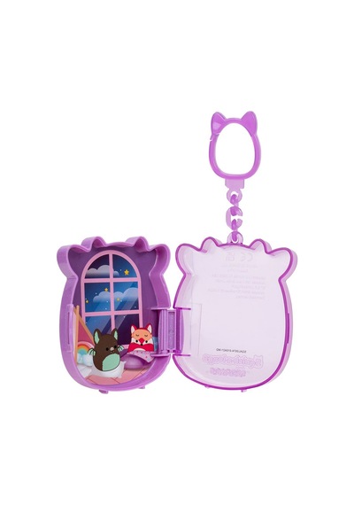 Squishmallows Squish-a-longs 3 Figür + Yüzük Çantalı Sürpriz Paket Seri 1