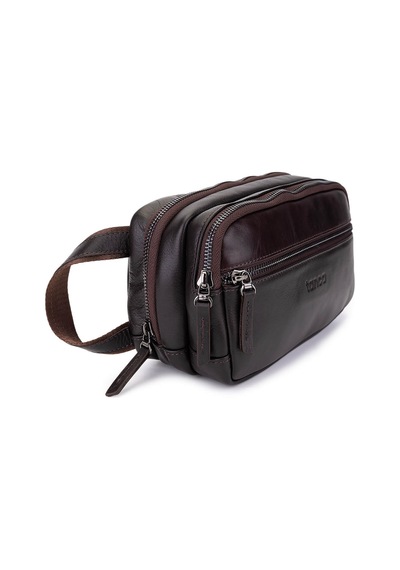 Tamer Tanca Erkek Hakiki Deri Kahverengi El Çantası 147 1197 Erk Cnt Sk25-26 Kahve Dr Kahverengi