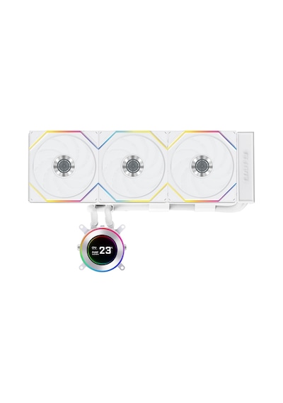 Lian Li Hydro-shift Iı Lcd-c 360tl Beyaz İşlemci Sıvı Soğutucu G89.ghs2lcd36tw.00