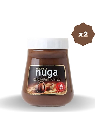 Nuga Kakaolu Fındık Kreması 700 Gr - 2 Adet