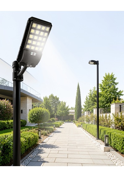 Solar Led Bahçe Lambası 3 Modlu Hareket Sensörlü Uczzw7207solarlamba-4 Diğer