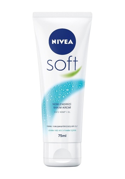 Soft Krem 75ml , Nemlendirici Bakım Kremi, Yüz, Vücut, El, Jojoba Yağı Ve E Vitamini İle Cilt Bakımı