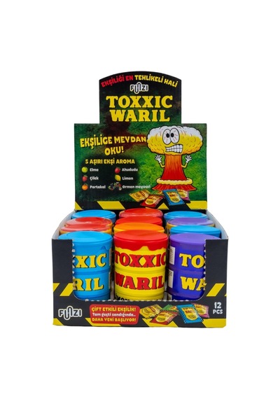 Toxxıc Warıl 40 Gr Ekşi Şeker Türk Üretimi