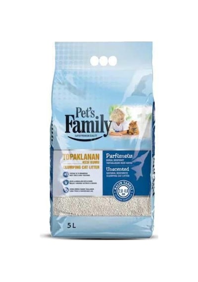 Naturel Kalın Bentonit Kedi Kumu 5lt 1 Adet