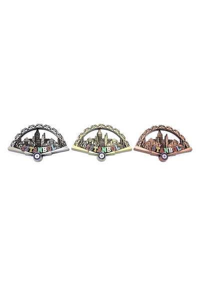 İstanbul Temalı Metal Magnet Model 2 diğer