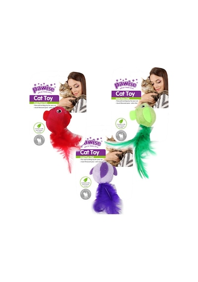 Cosmotex Pawise Catnipli Peluş Kuş Kedi Oyuncağı 12 Cm