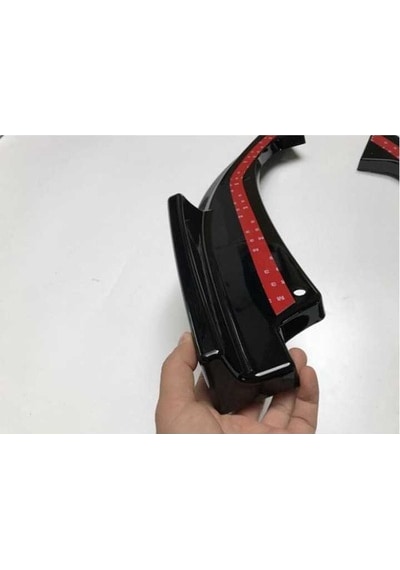 Honda Cıvıc Fc5 Arka Tampon Çıkıntılı Flap Takımı Pıano Black