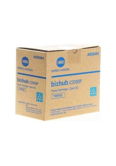 Konıca Mınolta Bızhub C3100p İle Uyumlu Tnp-50c  Toner