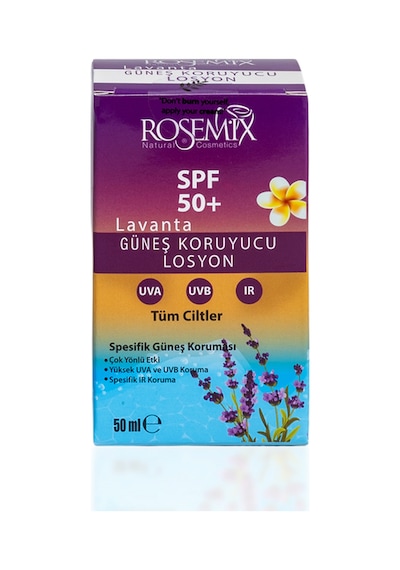 Rosemix - 180 - - Lavanta Yağlı Güneş Koruyucu Losyon +50 Spf - 2 Adetlik - Csmo-tex - Set Ürün