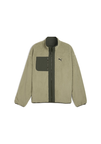 Puma Reversible Sherpa Jacket Erkek Yetişkin Ceket Haki