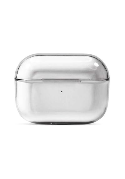Apple AirPods Uyumlu Pro Kılıf Şeffaf Sert Kristal Zore Airbag 14 Kılıf Renksiz