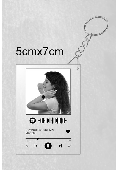 Spotify Plaket Ve Anahtarlık