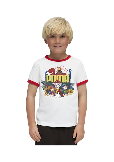 Puma Puma X Paw Patrol Ringer Erkek Çocuk Beyaz Koşu Tişört 28637