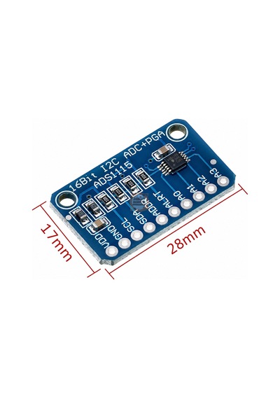 Ads1115 Modül 16 Bit I2c 4 Kanal Adc Arduino Uyumlu