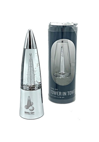Güney Kore Seul Sky Tower Işıklı Küre 16 Cm