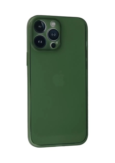 Newface Apple İphone 13 Pro Kılıf Pp Ultra İnce Kapak - Yeşil