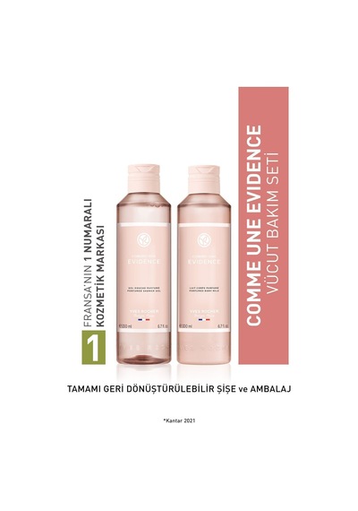 Yves Rocher Comme Une Evidence Banyo Seti 200 Ml Diğer