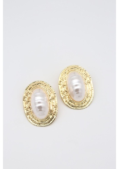 Çelik Küpe 14 K-17212 45mm Çok Renkli