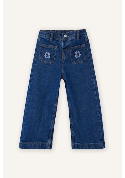 Defacto Wıde Leg Jean Pantolon Kız Bebek G8187a526spnm34 Mavi-nm34