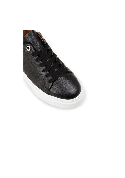 Deery Kadın Siyah Hakiki Deri Sneaker Ayakkabı - 00502zsyhe01