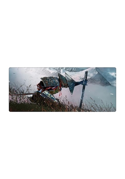 Gaming Mouse Pad 70x30 Mouse Pad Xl Büyük Oyuncu Mouse Pad Speed Mousepad Samurai, 70x30 Cm 3mm Kalınlık