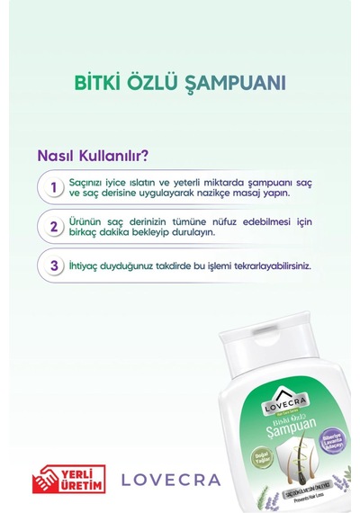 Dökülen Saçlar İçin Şampuan Biberiye Lavanta Adaçayı Yağı Güçlü Bakım Saç Canlılığı 290 Ml Tüm Saç Tipleri
