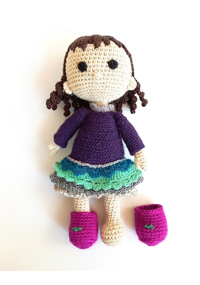 Atölye Bigi Amigurumi Bebek Bb10n Kız Bebek