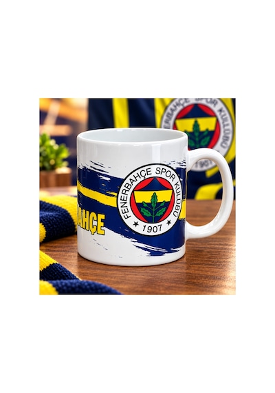 Mgm Sportif Fenerbahçe Lisanslı Taraftar Seramik Kupa Sarı Lacivert